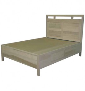Urbana Queen Size Bed with 4 drawers - Mennonite Furniture