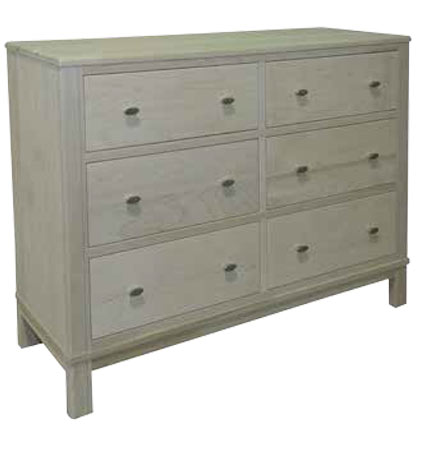 Urbana 6 Drawer Dresser - Mennonite Furniture